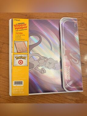 Pokémon Mewtwo Trapper Keeper Binder Target Exclusive Limited Edition NWT